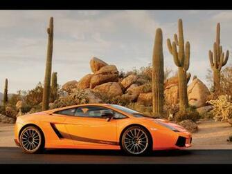 Cars Orange Lamborghini Cactus Vehicles Supercars