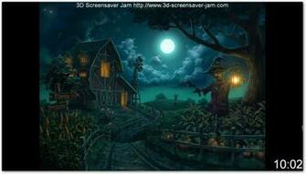 Related Pictures 3d Scary Halloween Screensaver Screenshots