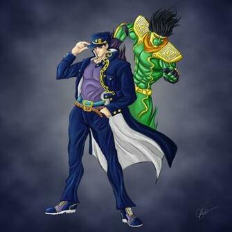 Jotaro Kujo And Star Platinum By Joeybowsergraphics