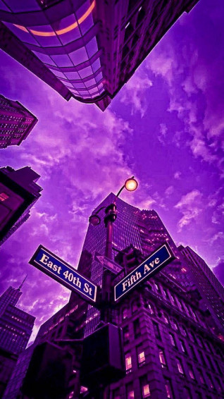 Purple Neon Wallpaper