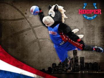 Hooper Wallpaper Mascot Detroit Pistons Photo Background