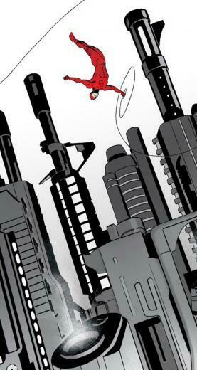 Daredevil iPhone Wallpaper Laser Time