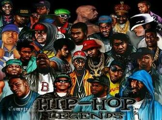 Hip Hop Legends Wallpaper Artwork By Julien Beneyton