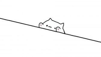 Bongo Cat Meme UHD 4k Wallpaper