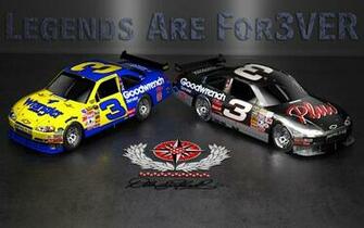 Dale Earnhardt Sr Legends Are Forever Wallpaper