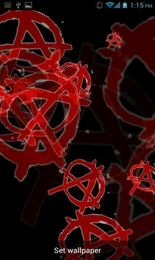 Like The Anarchy Symbol Then This Live Wallpaper Is Right For You