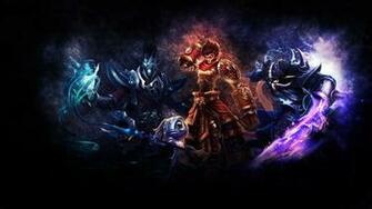Karthus Fizz Wukong Amp Kassadin Lolwallpaper