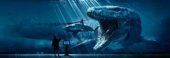 HD Wallpaper Acuatico Animal Dinosaurio Extinguido Mosasaurus
