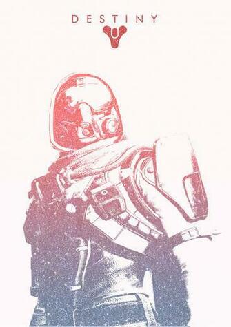 Destiny Hunter Minimalist Poster By Adamdoyleinc
