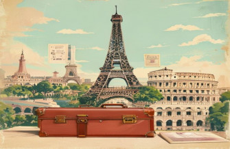 Travel Retro Wallpaper