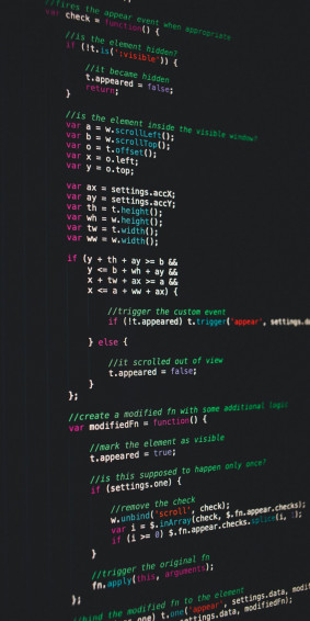 Computer Screen Code Program Wallpaper