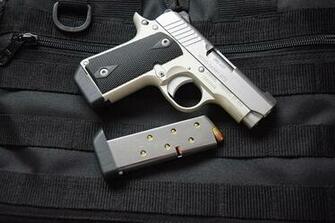 Image Pistol Kimber Micro Closeup Army