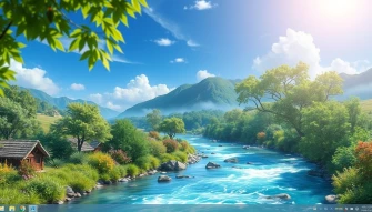 Interactive Desktop Wallpaper