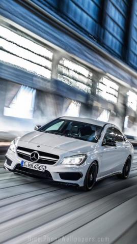Mercedes Benz Cla45 Amg iPhone Plus Wallpaper And Background