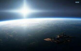 Space Station Wallpaper