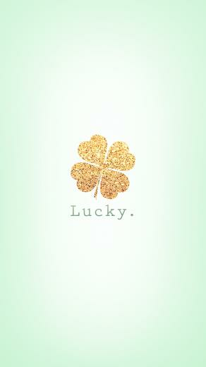 HD Phone Wallpaper Lucky Gold Glitter Four Leaf Clover By