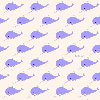 Cute Whale Pattern Wallpaper Image Pictures Becuo