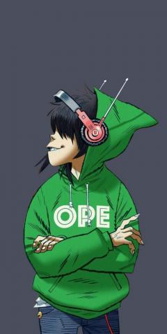 Made A Noodle Wallpaper R Gorillaz