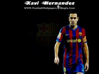 Barcelona Fc Wallpaper Xavi Hernandez New