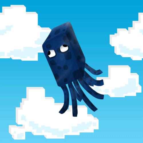 Go Back Gallery For Minecraft Squid Attack Gif
