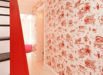 Brooklyn Toile Wallpaper Cool Material