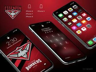 Essendon Bombers iPhone Wallpaper Screen Candy