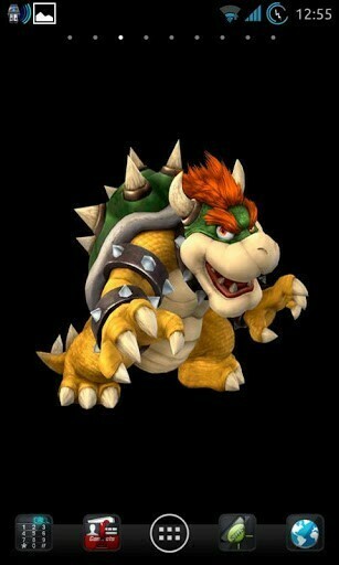 Bigger Bowser Fan Live Wallpaper For Android Screenshot