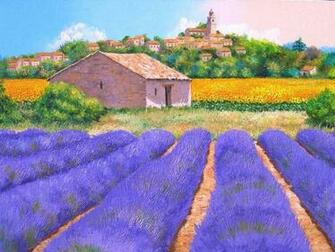 Jean Marc Janiaczyk Dreamy Provence Widescreen Wallpaper Wide