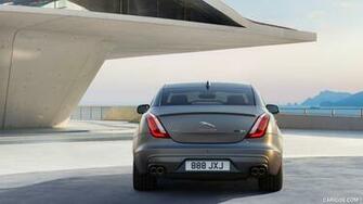 Jaguar Xjr Rear HD Wallpaper