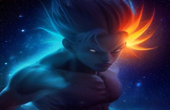 Blue Gogeta Wallpaper