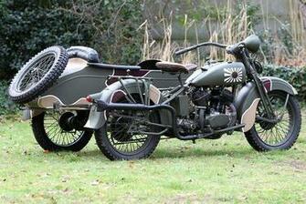 Ww2 Military Motorcycles Widescreen Wallpaper