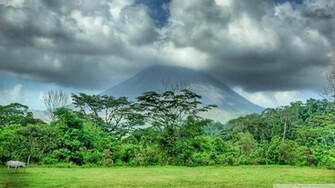Volcano HDr Wallpaper