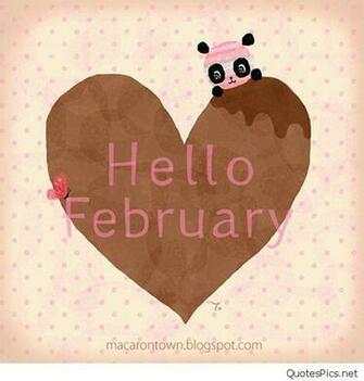 Funny Cute Hello February Image Quotes And Wallpaper