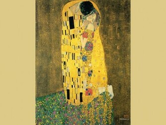Klimt The Kiss Wallpaper Pictures To Pin