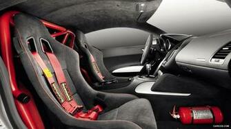 Audi R8 Gt Interior Front Seats HD Wallpaper