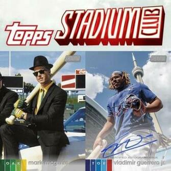 Topps Stadium Club Baseball Checklist Mlb Set Info Boxes