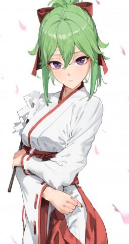 Kuki Shinobu Genshin Impact Zerochan Anime Image Board