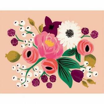Vintage Blossoms Peach Print By Rifle Paper Co Prints Wall Art