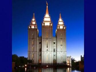 Morm N Templo De Salt Lake City Wallpaper