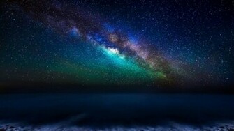 Milky Way Galaxy From The Canary Islands HD Wallpaper Wallpaperfx