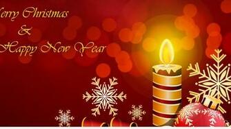 Wallpaper Merry Christmas And A Happy New Year