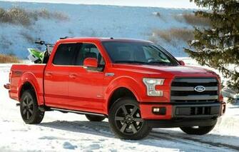 Ford F Red Pickup Truck Wallpaper HD