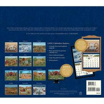 Lang Folk Art Wall Calendar