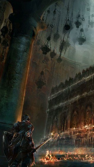 Mobile Wallpaper Video Game Dark Souls Iii