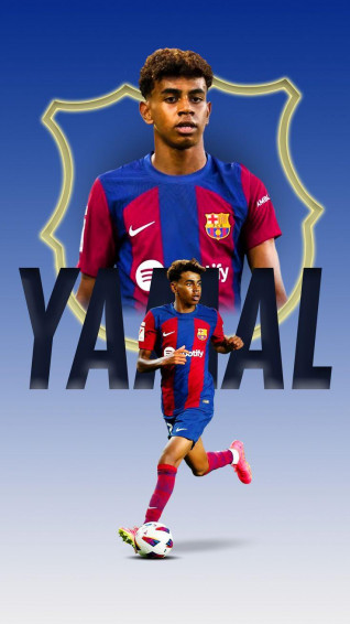 Lamine Yamal Barcelona Wallpaper iPhone