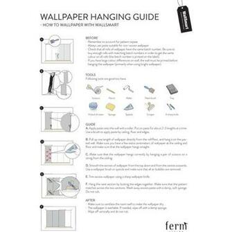 New To Panik Ferm Living Surface Print Herringbone Wallpaper