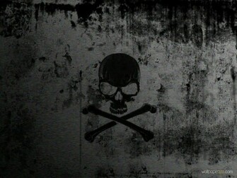 Black Skull Wallpaper