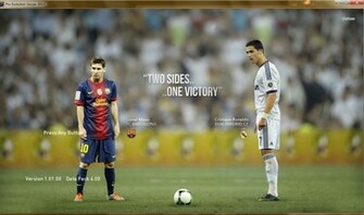 Pes Lionel Messi Vs C Ronaldo Startscreen1 Jpg