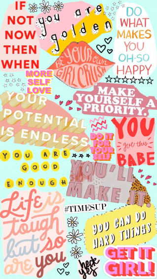 Motivational Quotes Aesthetic Cute iPhone Wallpaper