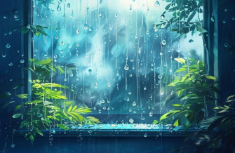 Raining Aesthetic Wallpaper